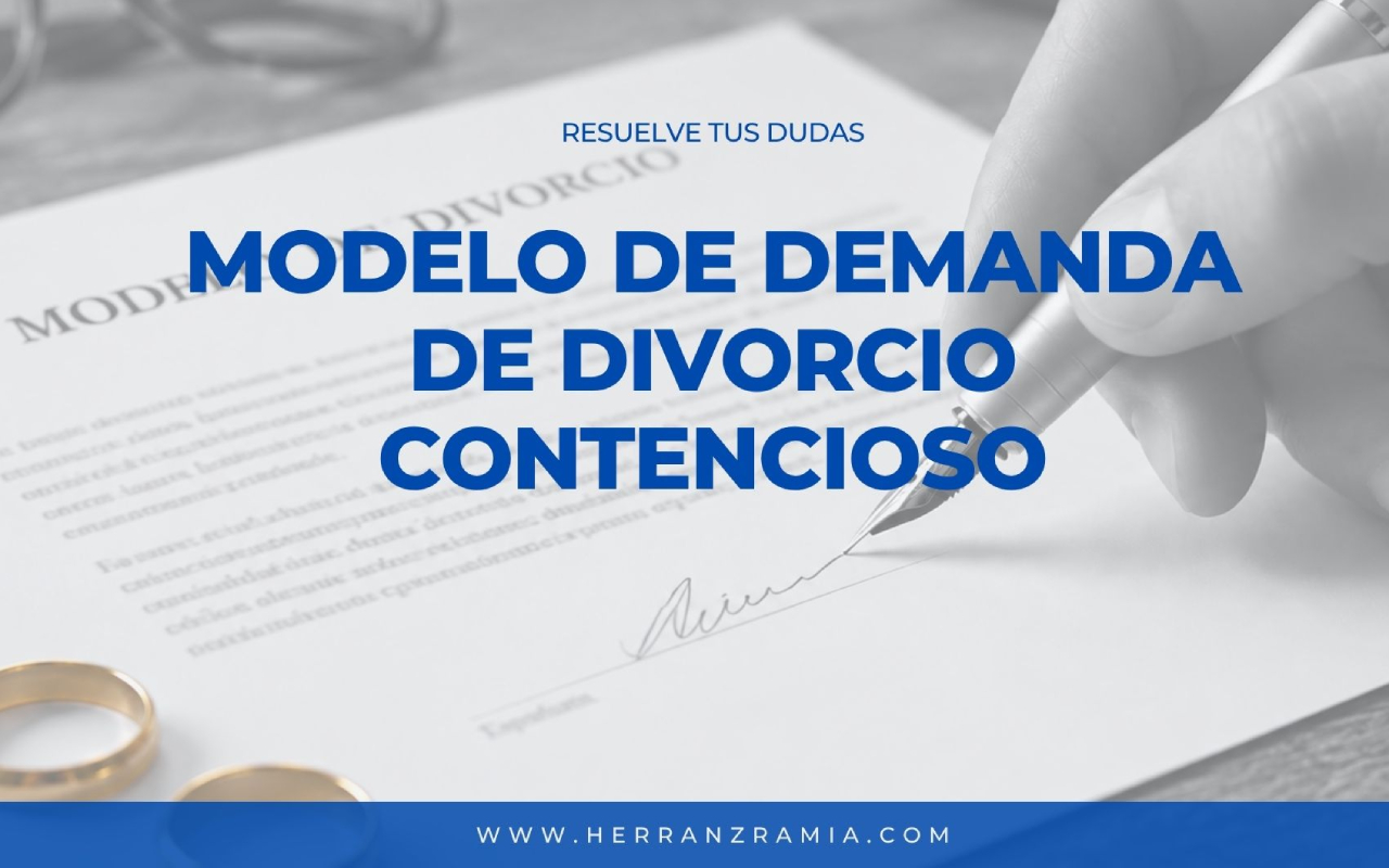 Modelo de demanda de divorcio